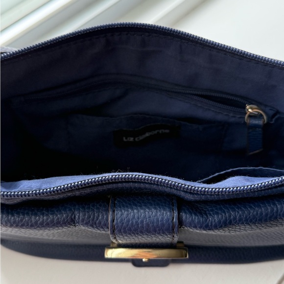 Liz Claiborne Navy Blue Shoulder Bag - Picture 3 of 4
